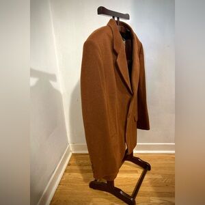 Vintage Jack Fraser Bosa Blazer - 42 Long - Rich Brown Wool/Cashmere/Poly Blend